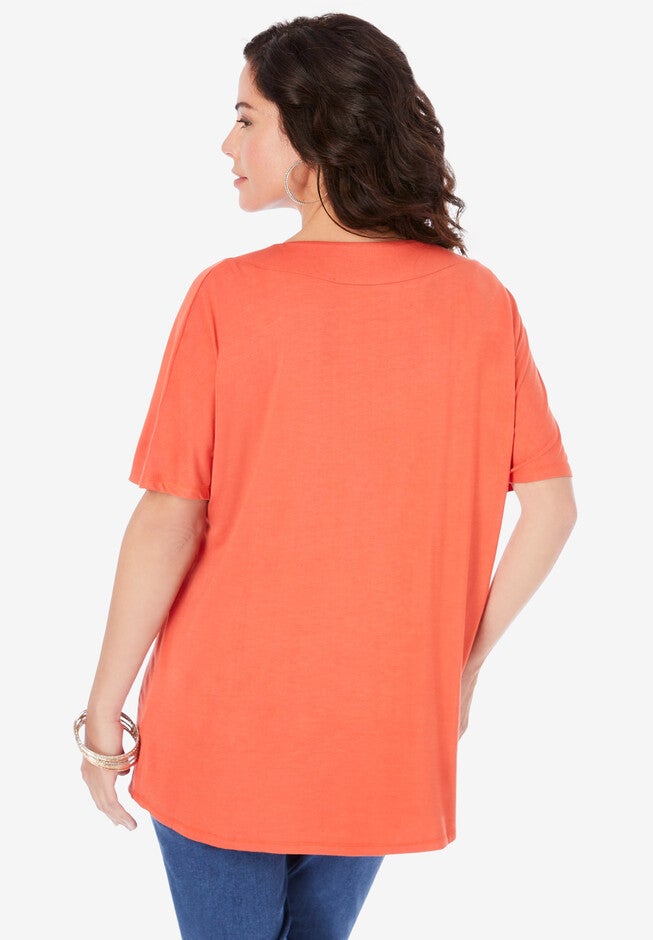Rhinestone-Embellished Ultra Femme Top, , on-hover image number 1