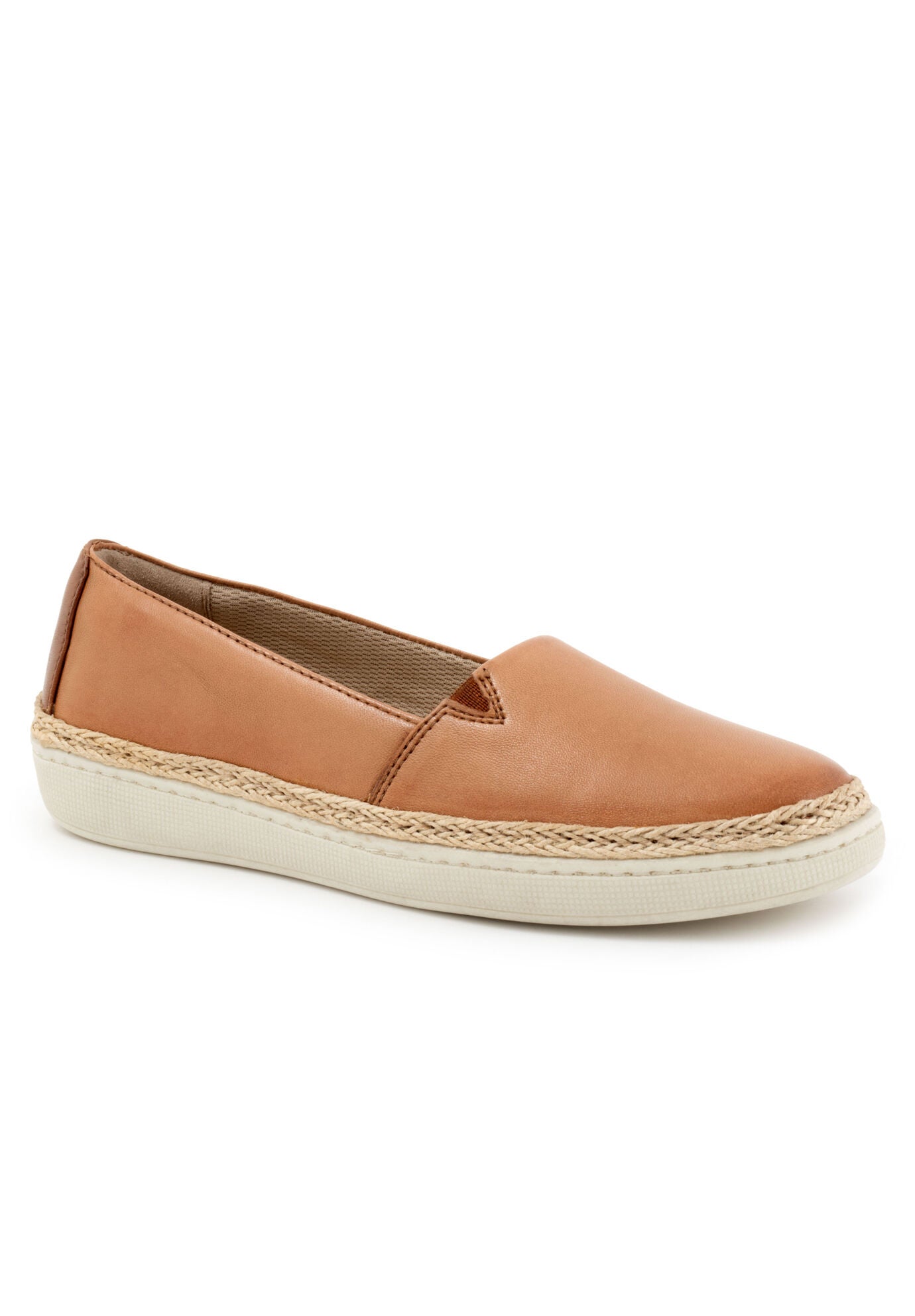 Accent Slip-Ons by Trotters&reg;, LUGGAGE LEATHER, hi-res image number 0