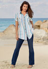 Seersucker Big Shirt, , alternate image number null
