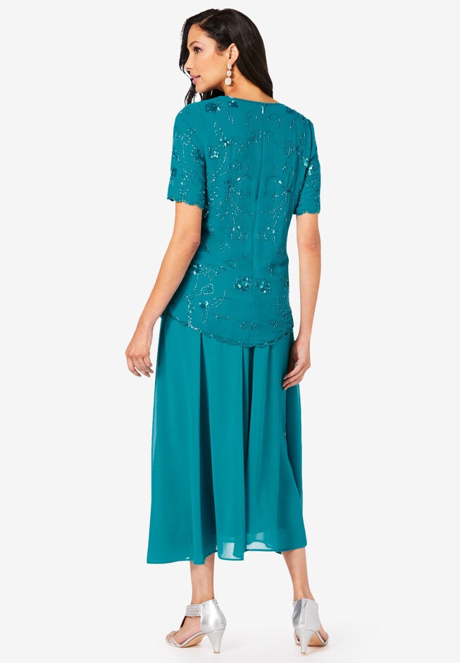 Long Georgette Skirt, , on-hover image number null