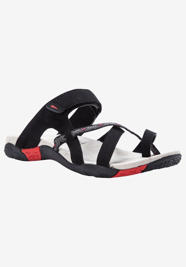 Eleri Sandal , BLACK RED, hi-res image number 0