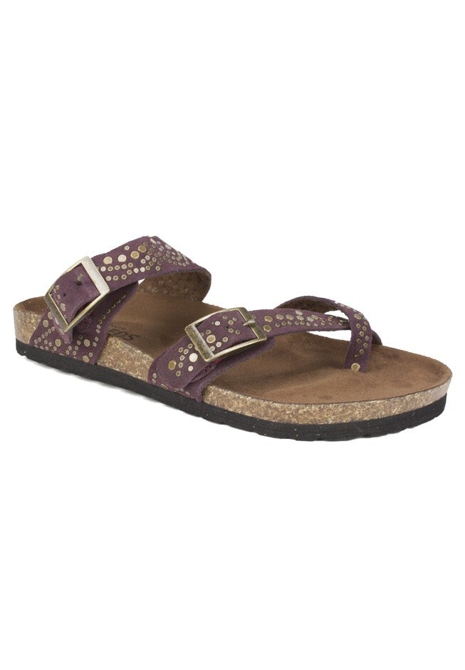 Graham Sandal by White Mountain, BURGUNDY, hi-res image number null