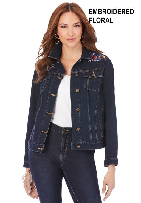 Statement Denim Jacket, , alternate image number null