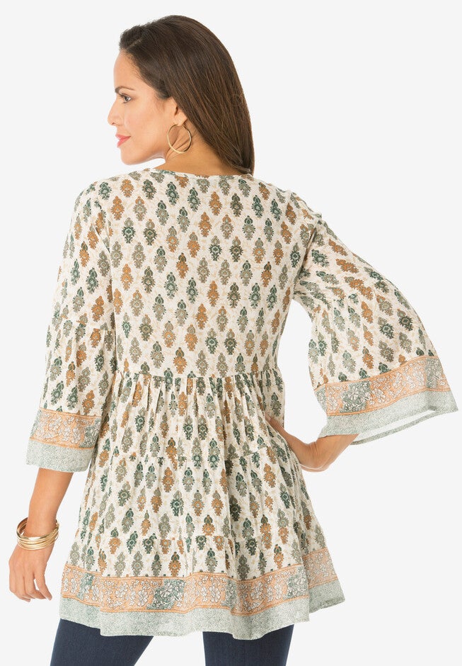 Sequin Embellished Tunic, , on-hover image number 1