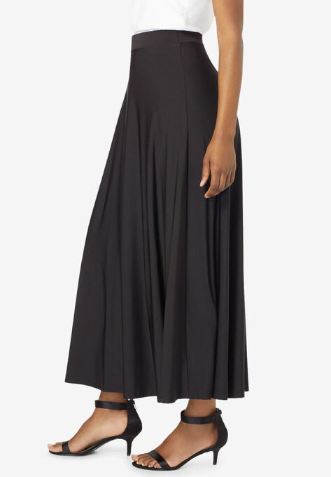 Ultrasmooth® Fabric Maxi Skirt, , alternate image number null