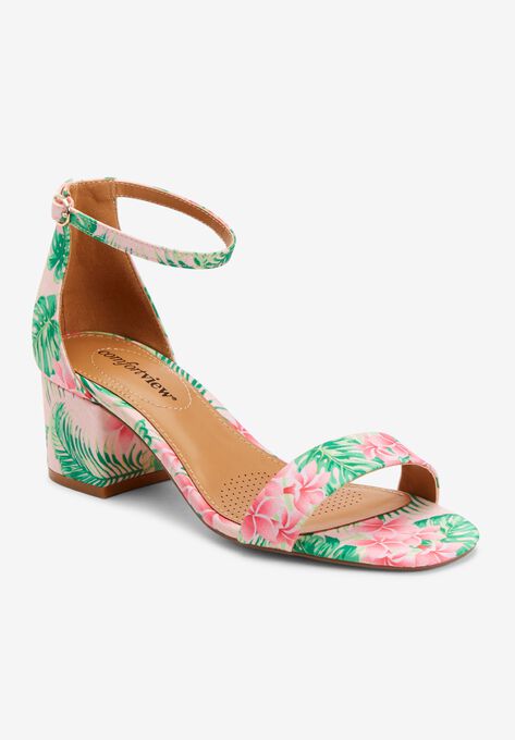 The Orly Sandal, PINK PALM, hi-res image number null