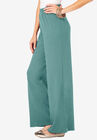 Wide-Leg Soft Knit Pant, , alternate image number null