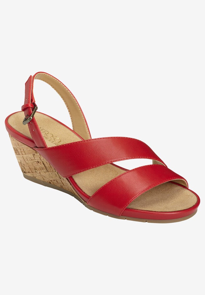 Iced Cake Sandal , RED, hi-res image number null