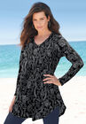 V-Neck Thermal Tunic, , alternate image number null