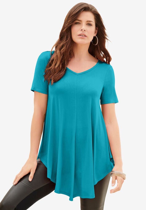 Swing Ultra Femme Tunic, DEEP TURQUOISE, hi-res image number null