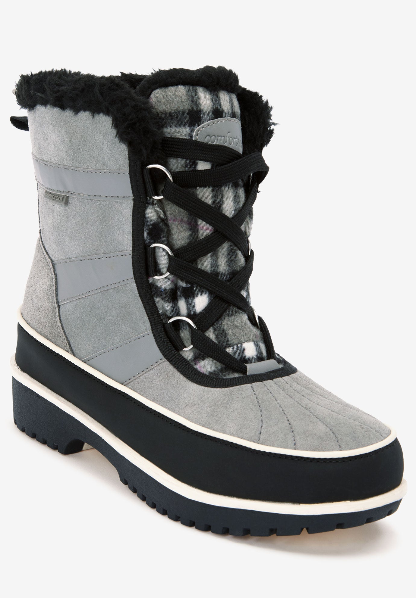 Wide size winter boots top