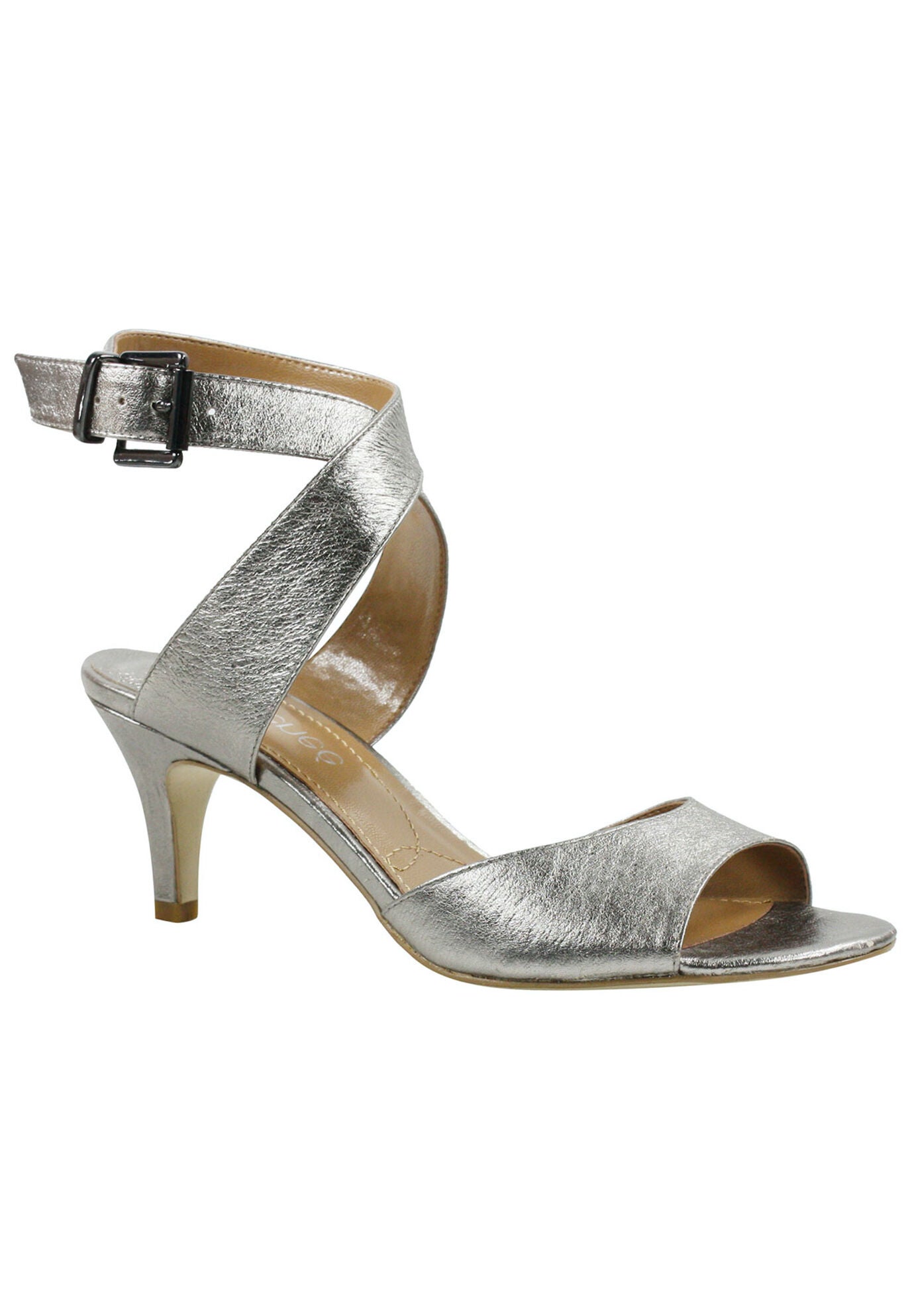 Soncino Sandals by J. Renee®, TAUPE METALLIC, hi-res image number 0