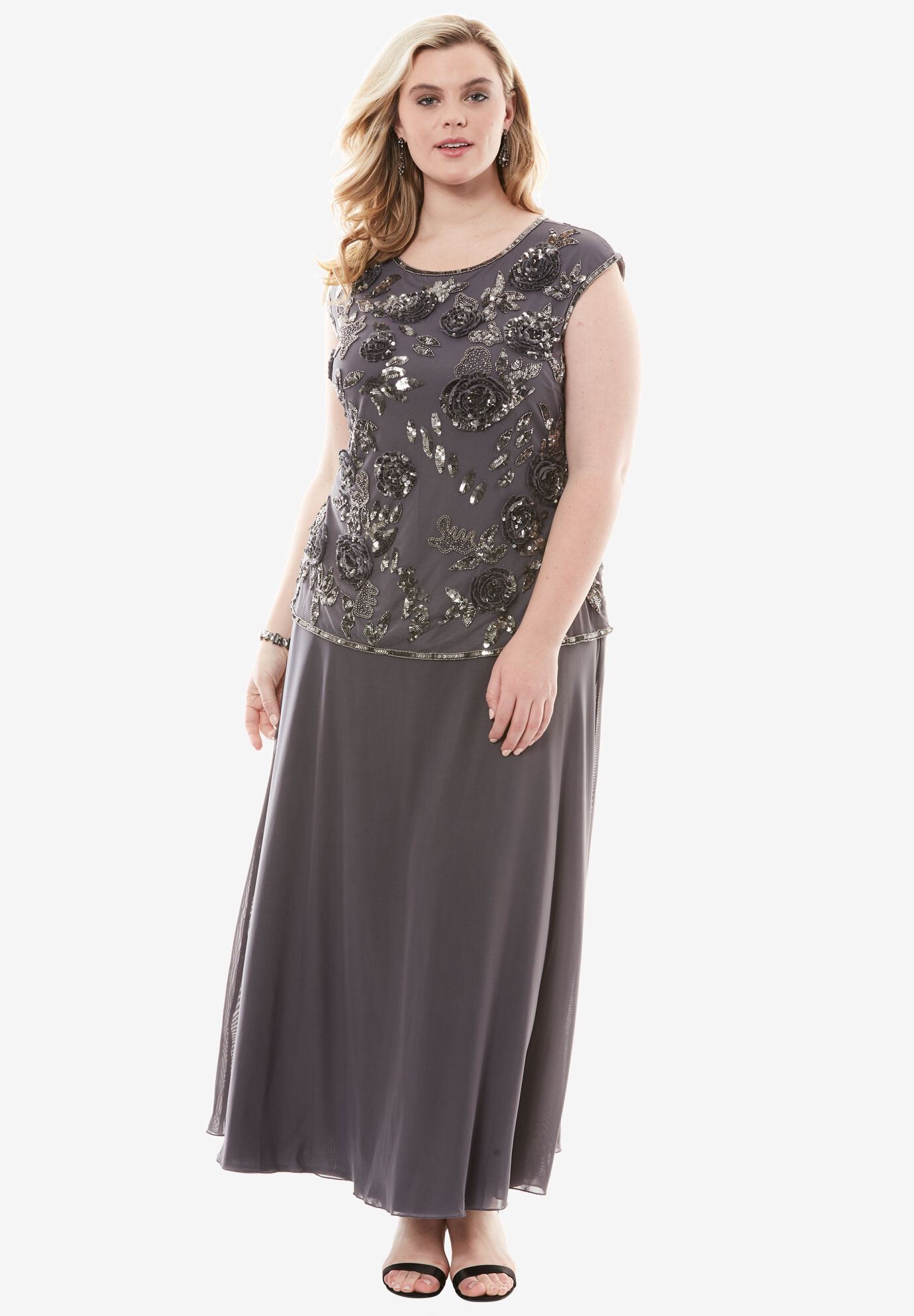 pisarro nights plus size long formal dresses