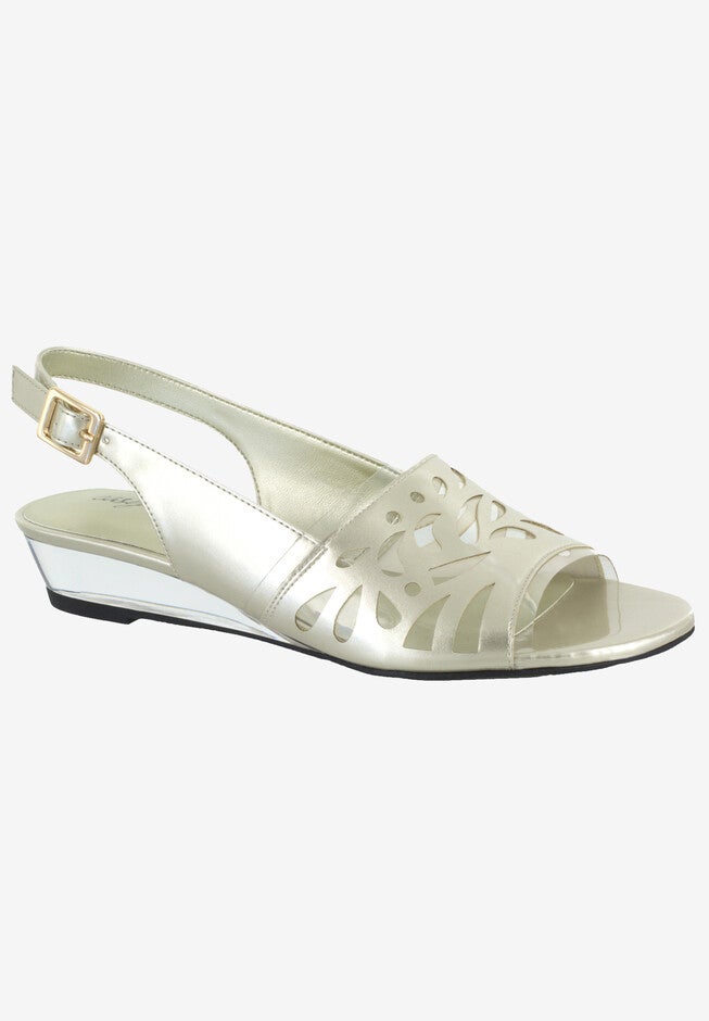 Celebrate Sling by Easy Street®, GOLD PATENT, hi-res image number null