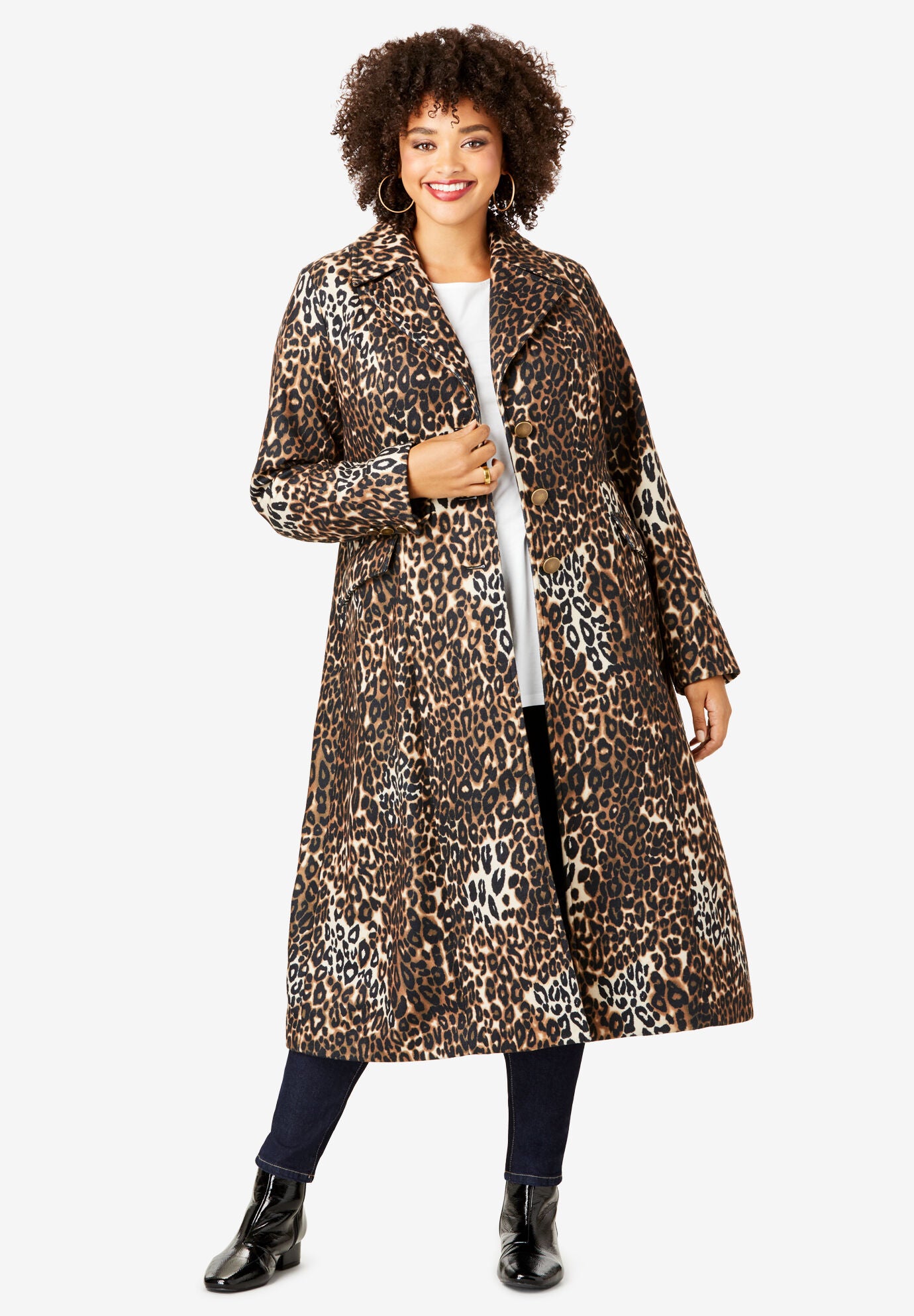 plus size outerwear clearance