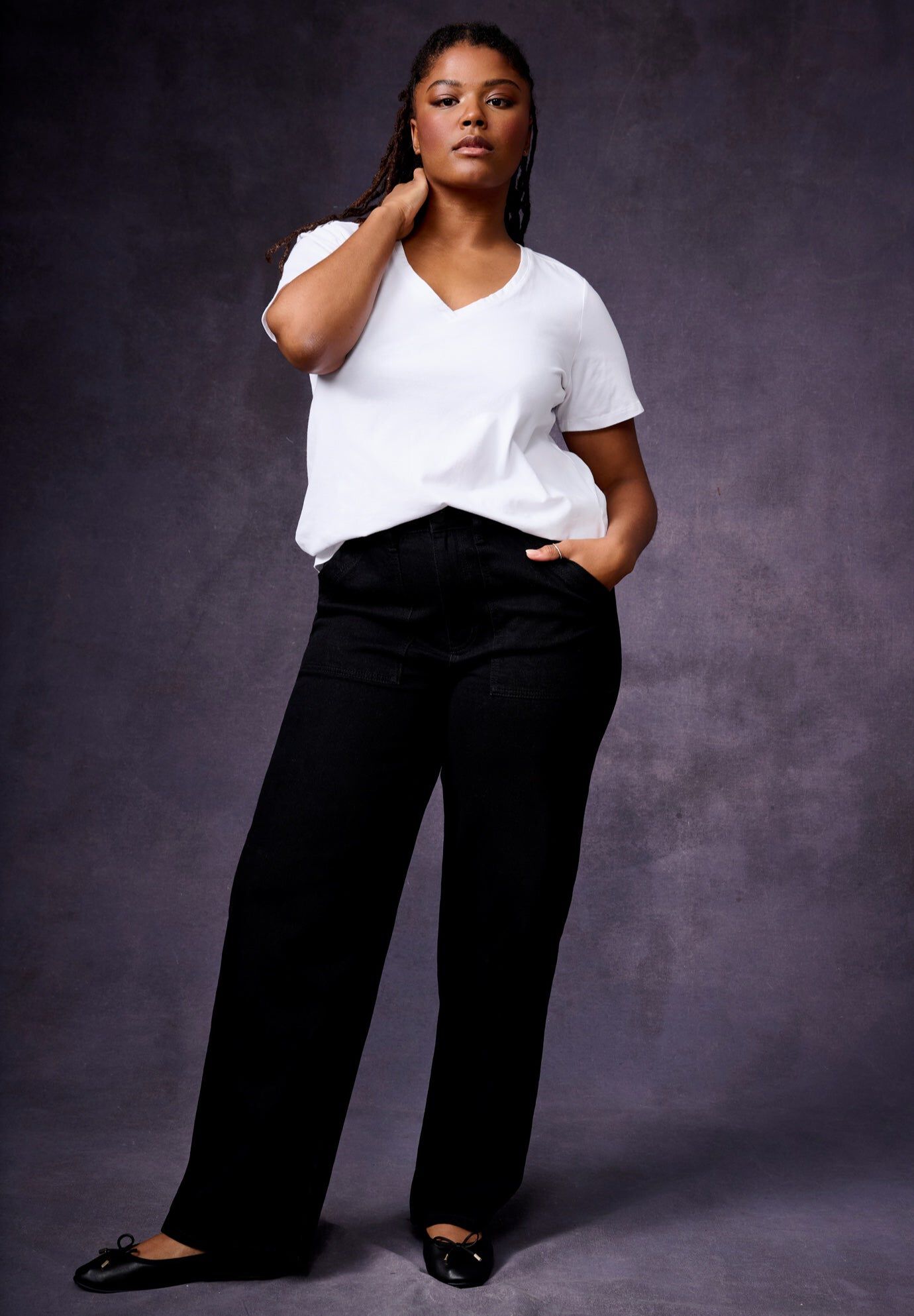 Curvie Fit High-Waisted Straight-Leg Jean