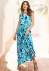 Sleeveless Crinkle Dress, , alternate image number null