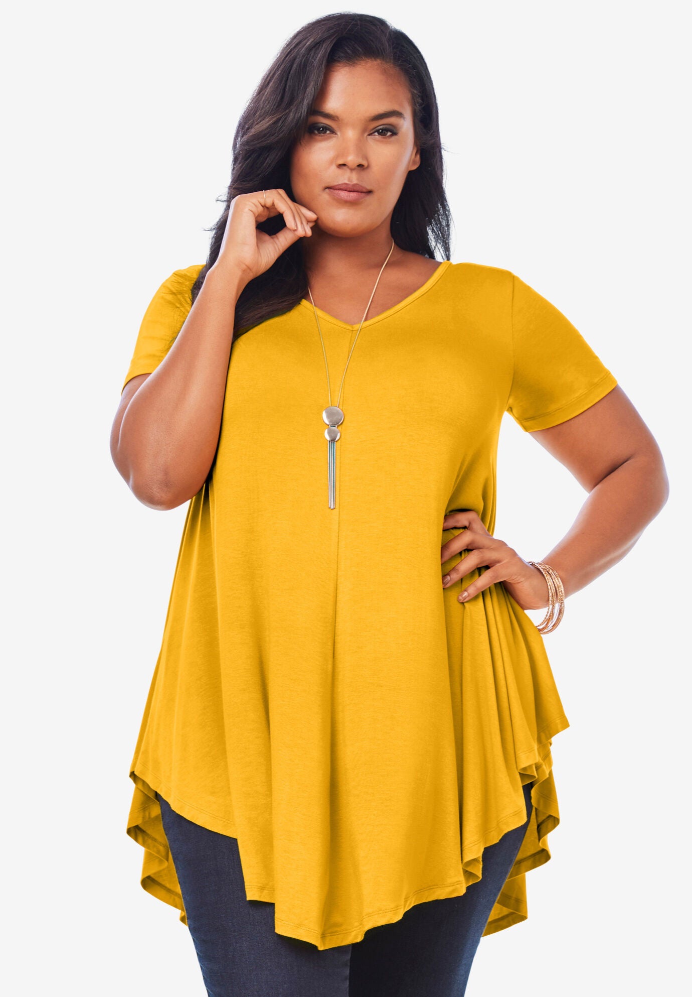 Extra Long Tunic Tops For Leggings Plus 