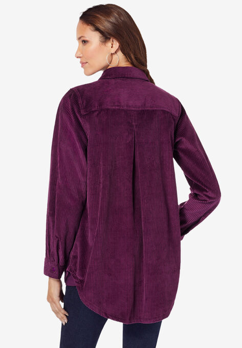 Corduroy Big Shirt, , on-hover image number null
