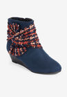 The Inez Bootie , NAVY MULTI, hi-res image number null