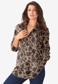 Long-Sleeve Kate Big Shirt