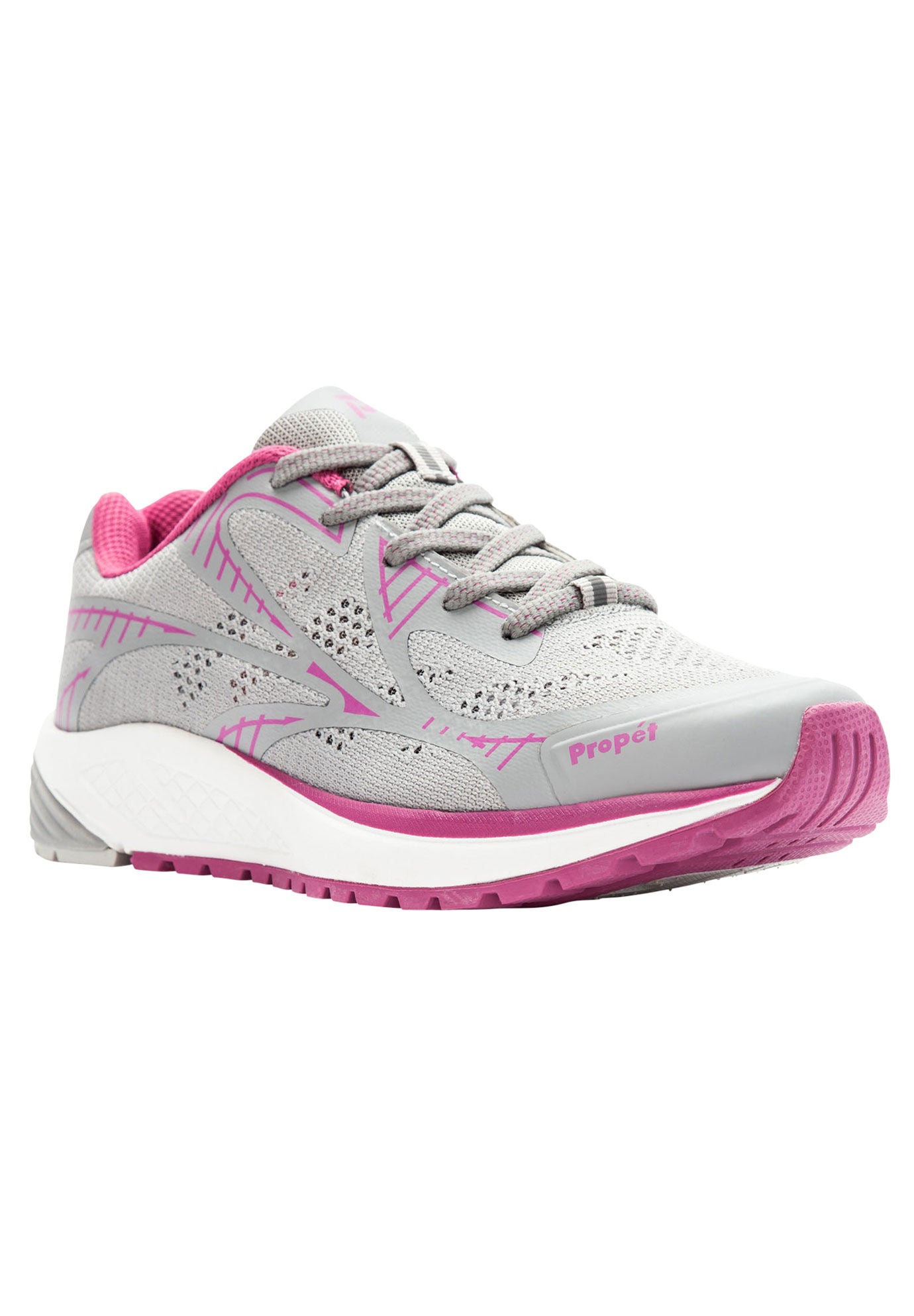 Propet One LT Sneaker by Propet&reg;, GREY BERRY, hi-res image number 0