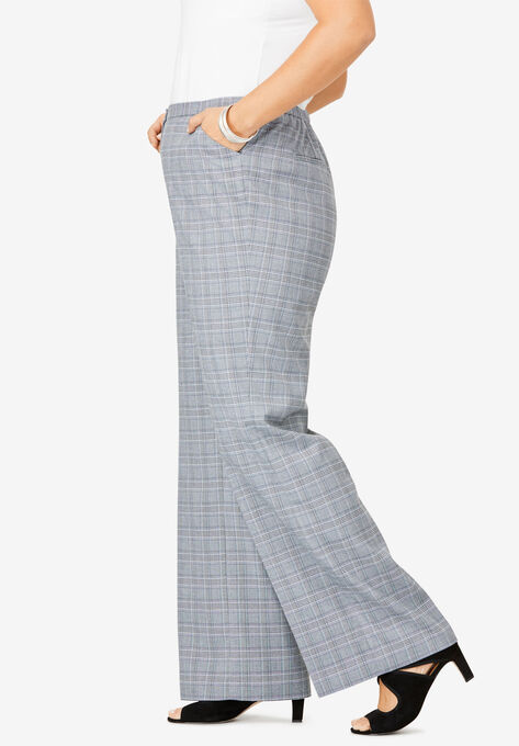 Suiting Wide-Leg Trouser, , alternate image number null