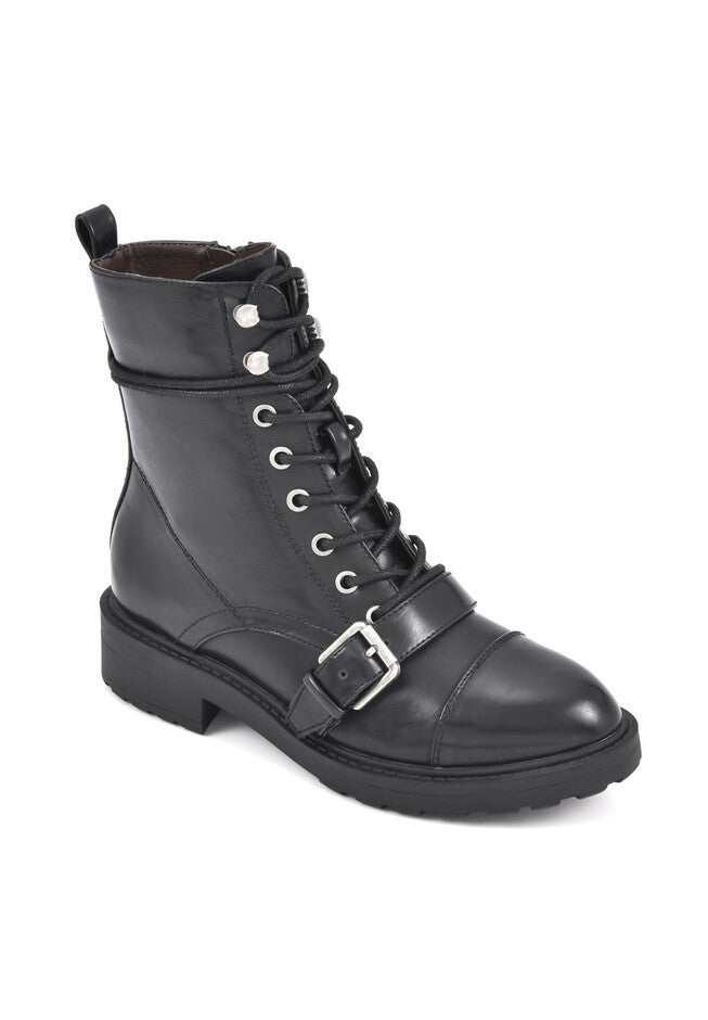 Decree Bootie , BLACK SMOOTH, hi-res image number 0