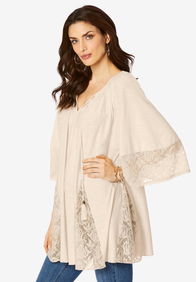 Lace Tunic, , alternate image number null