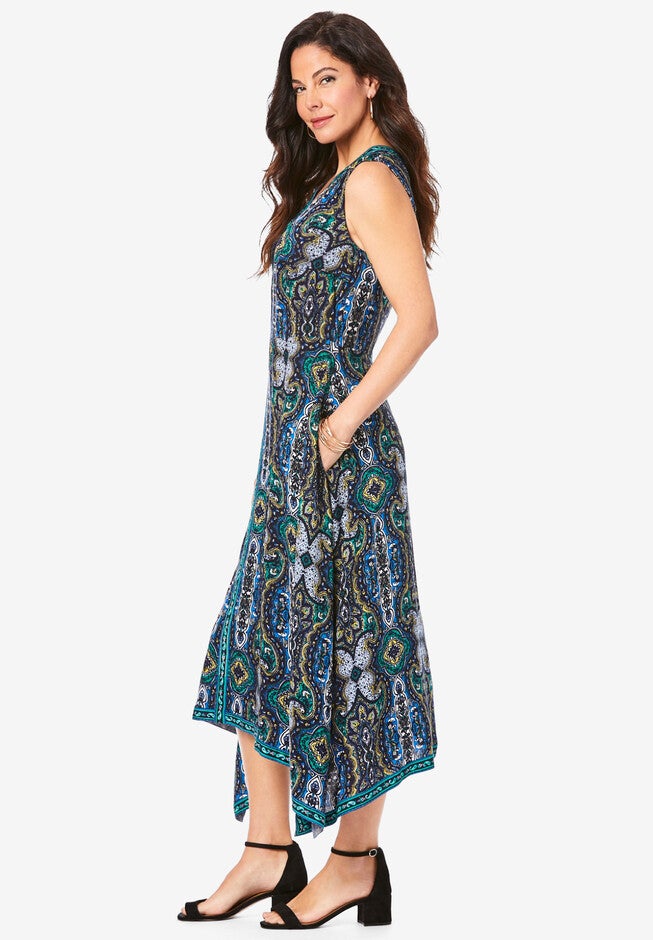 Hanky-Hem Dress, , alternate image number null