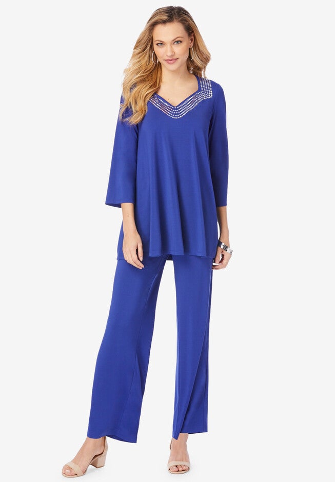 Sweetheart Ultrasmooth® Pant Set, ULTRA BLUE, hi-res image number null