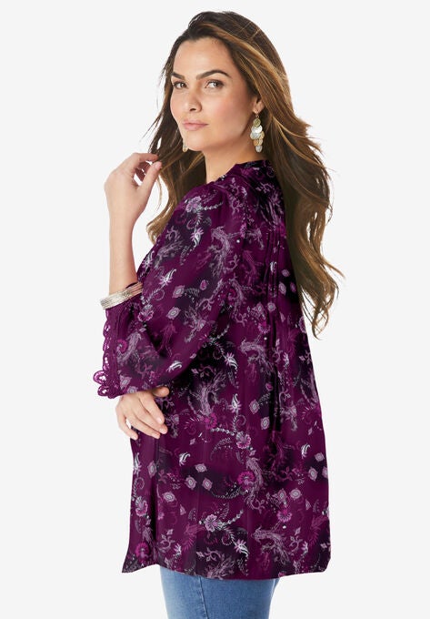 Juliet Lace Big Shirt, , alternate image number null