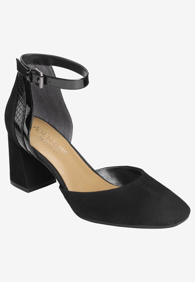 Honor System Pumps , BLACK SUEDE, hi-res image number 0