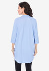 V-Neck Shirred Ultimate Tunic, , on-hover image number null