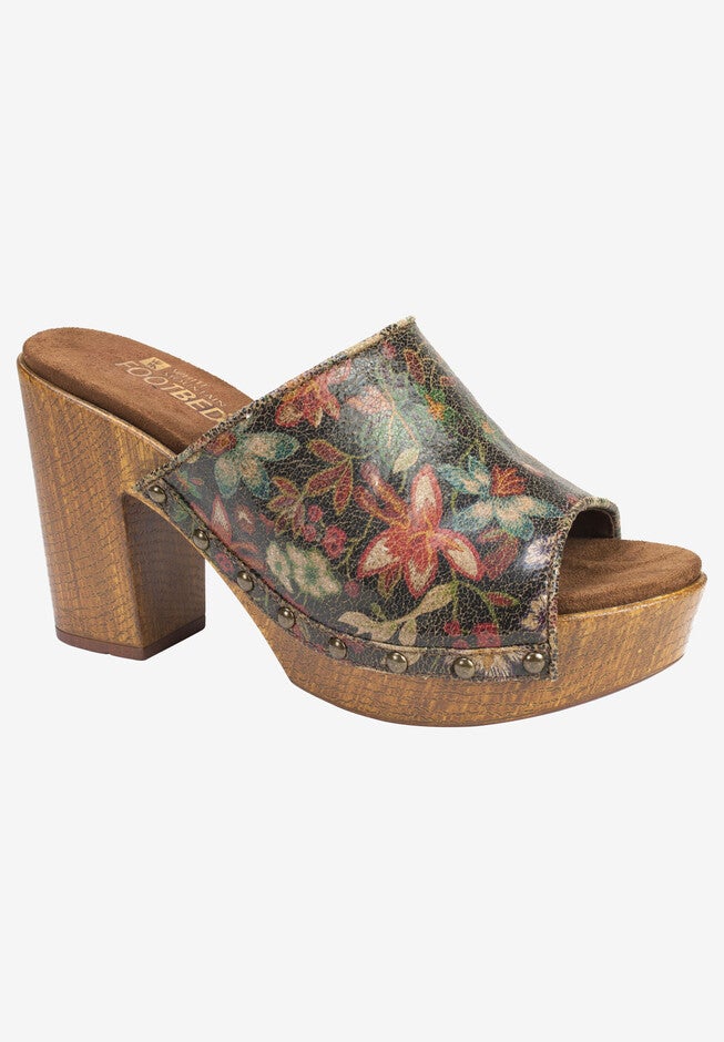 Altoria Sandal , BROWN FLORAL, hi-res image number null