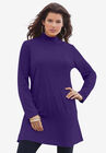 Mockneck Ultimate Tunic, MIDNIGHT VIOLET, hi-res image number null