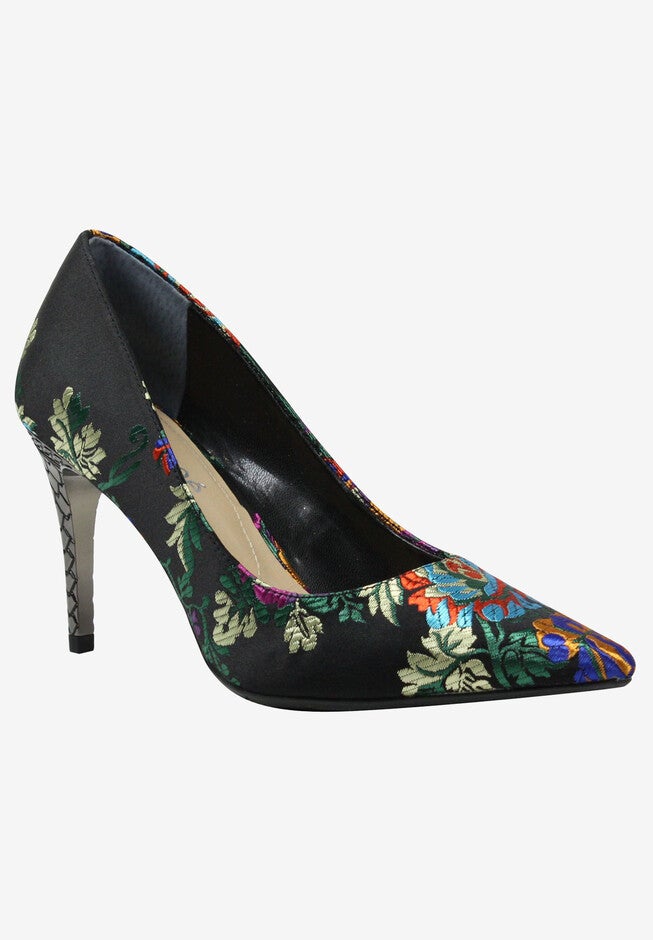 Maressa Pump by J. Renee®, BLACK MULTI, hi-res image number null