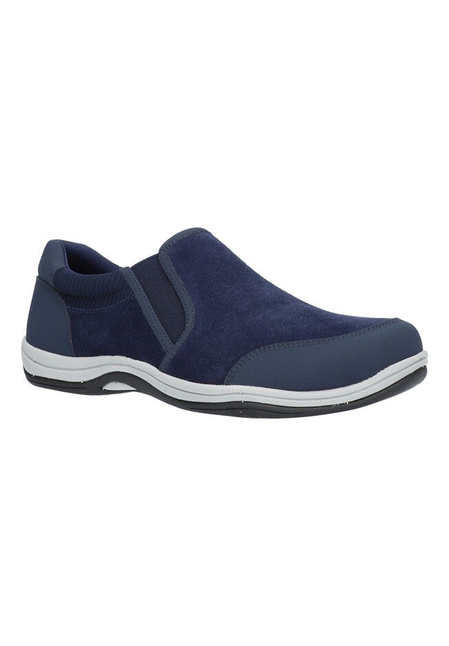 Infinity Flats And Slip Ons , NAVY SUEDE, hi-res image number null
