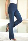 Bootcut Pull-On Stretch Jean, , alternate image number null