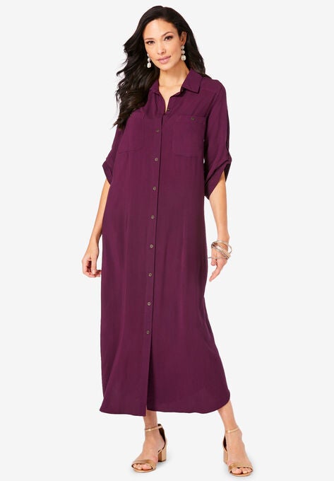 Safari Dress, DARK BERRY, hi-res image number null