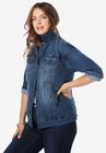 Boyfriend Denim Jacket, , alternate image number null