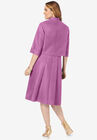 Fit-And-Flare Jacket Dress, , on-hover image number null
