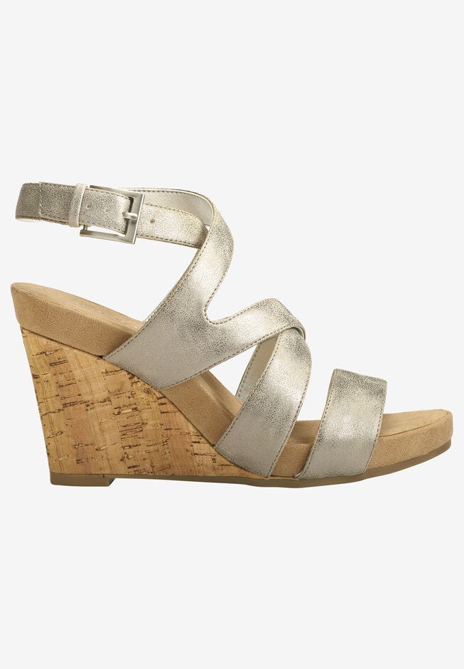 Silver Plush Wedge by Aerosoles®, , alternate image number null