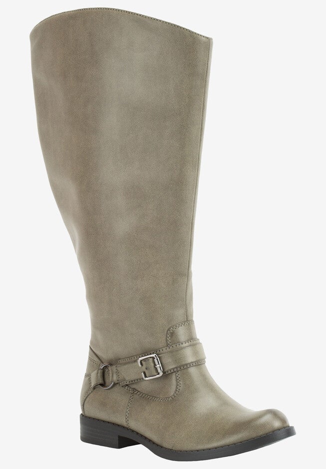 Quinn Plus Plus Wide Calf Boots   , GRANITE BURNISH, hi-res image number 0
