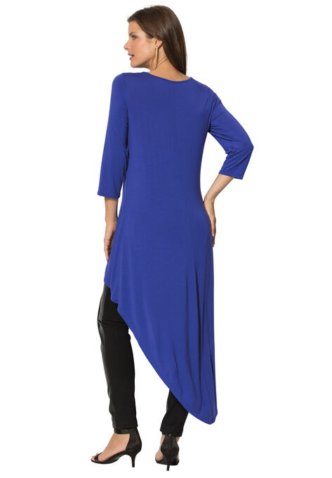 Curved Drape Tunic, , on-hover image number null