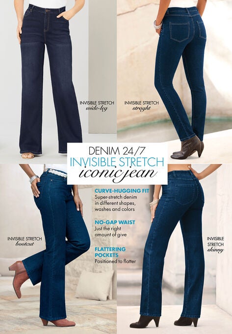 Skinny Jean with Invisible Stretch® by Denim 24/7®, , alternate image number null