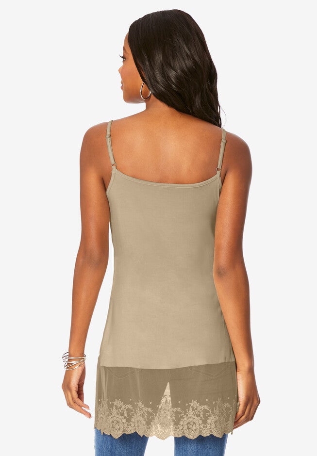 Lace-Hem Camisole, , on-hover image number 1