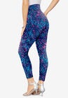 Performance Capri Legging, NAVY SPLASH PRINT, hi-res image number null