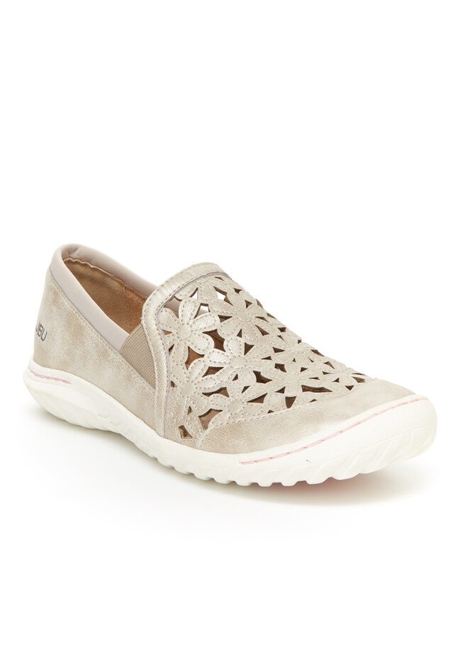 Wildflower Moccasin, CREAM SHIMMER, hi-res image number 0