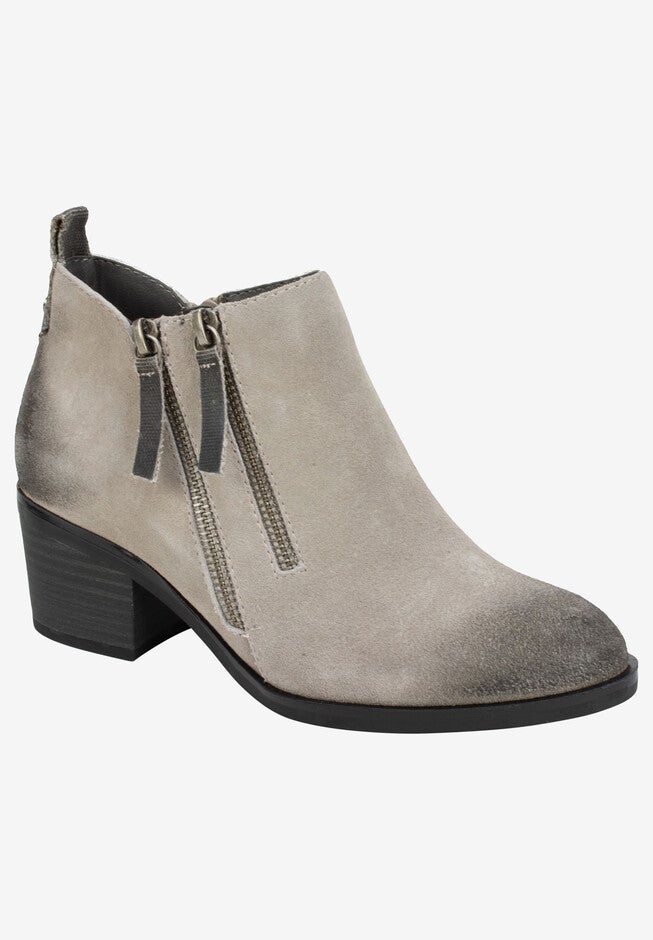 Sienna Bootie by White Mountain, LIGHT TAUPE SUEDE, hi-res image number null